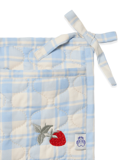 Bed Pocket Plaid Sky
