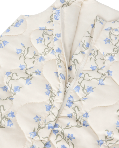 Satin Quilted Sleeping Bag Bell Flower