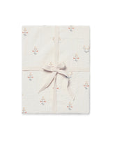 Fitted Sheet Seersucker La Fraise – product photo