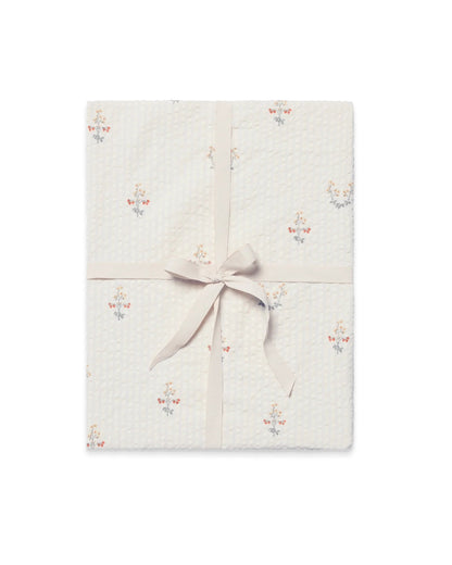 Fitted Sheet Seersucker La Fraise – product photo