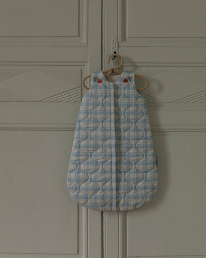 Biologisch Katoen Satijnen slaapzak Plaid Sky
