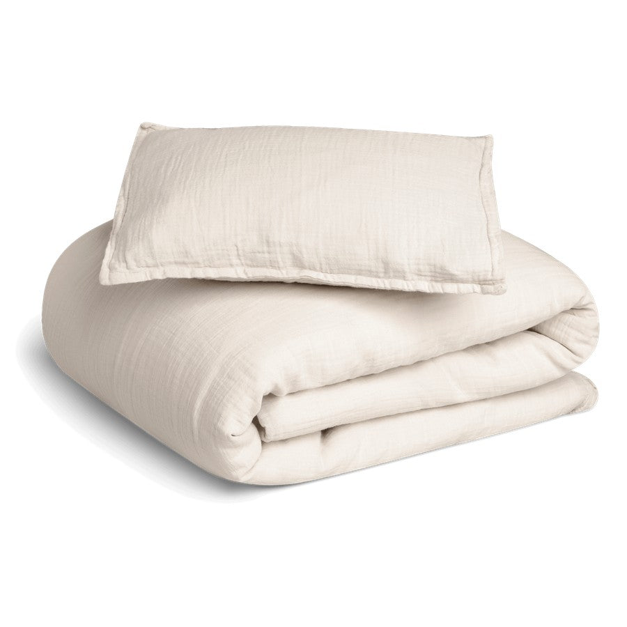 Muslin Bed Set Eggshell – product photo