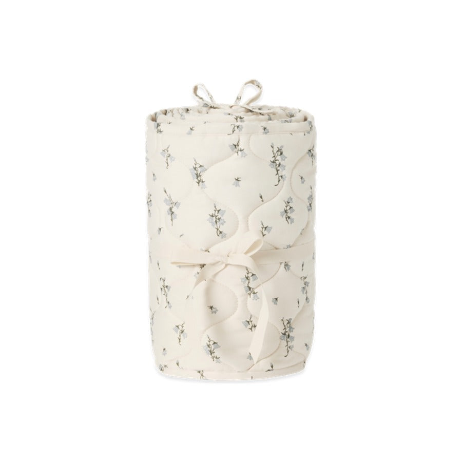 Quilted Crib Bumper Bluebell - Garbo &amp; Friends