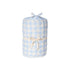 Quilted Crib Bumper Plaid Sky Blue - Garbo & Friends