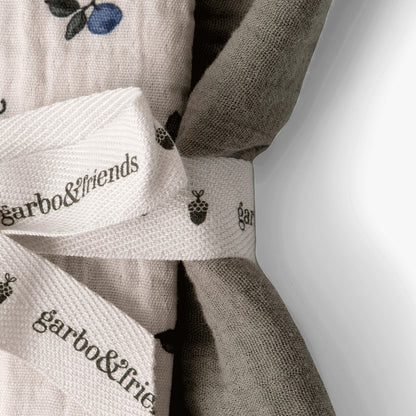 Muslin Blanket Set of 2 Blueberry – product photo