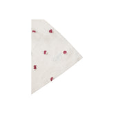 Muslin Swaddle Blanket Rosehip detail - Garbo & Friends