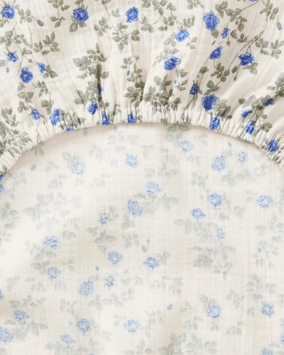 Garbo and Friends muslin changing mat cover in the Dainty print, The Archive Store