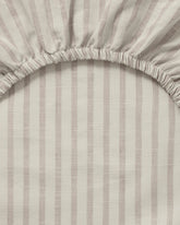 Garbo and Friends changing mat cover in the Stripe Mauve print, The Archive Store