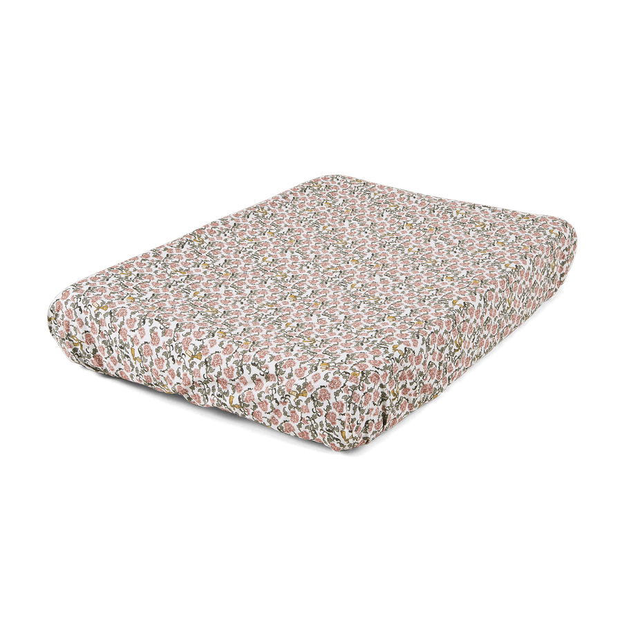 Changing Mat Cover Floral Vine