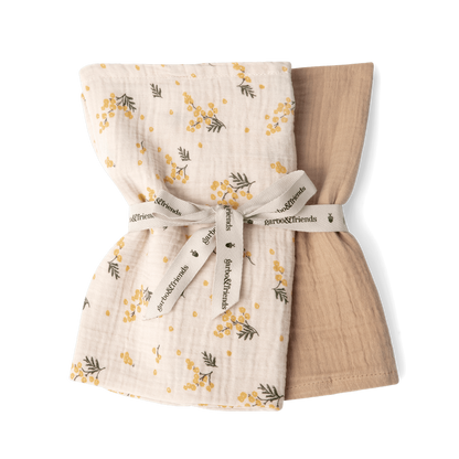 Muslin Blanket Set of 2 Mimosa