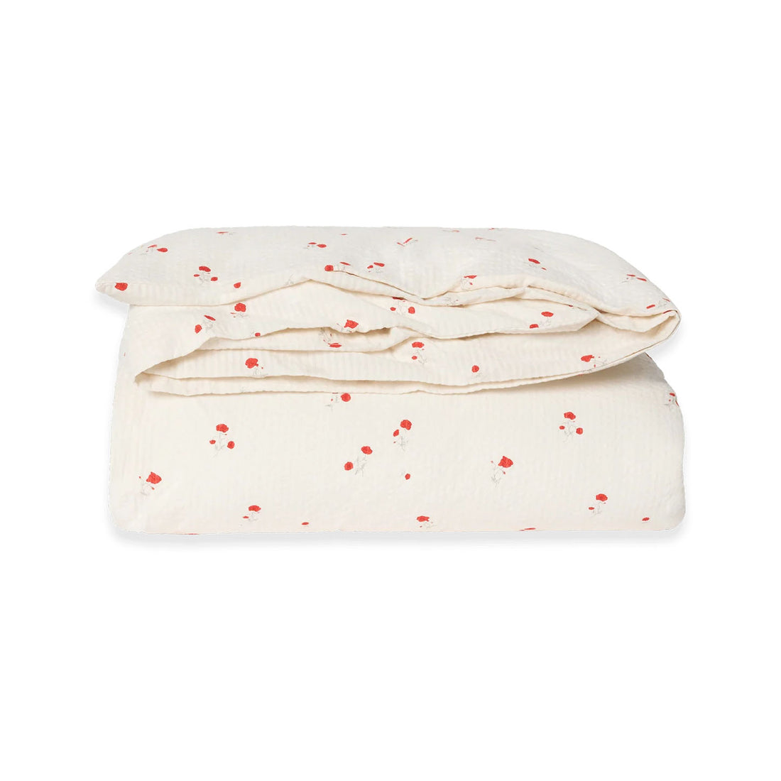 Seersucker Duvet Cover Poppy