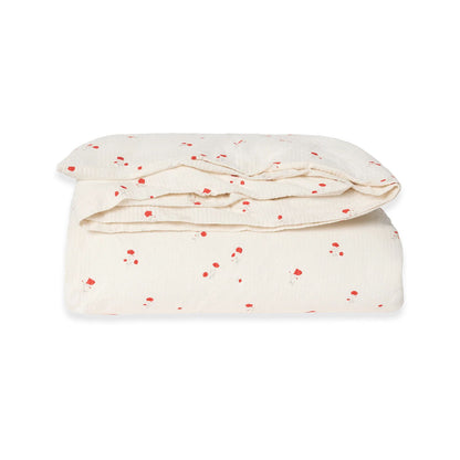 Seersucker Duvet Cover Poppy