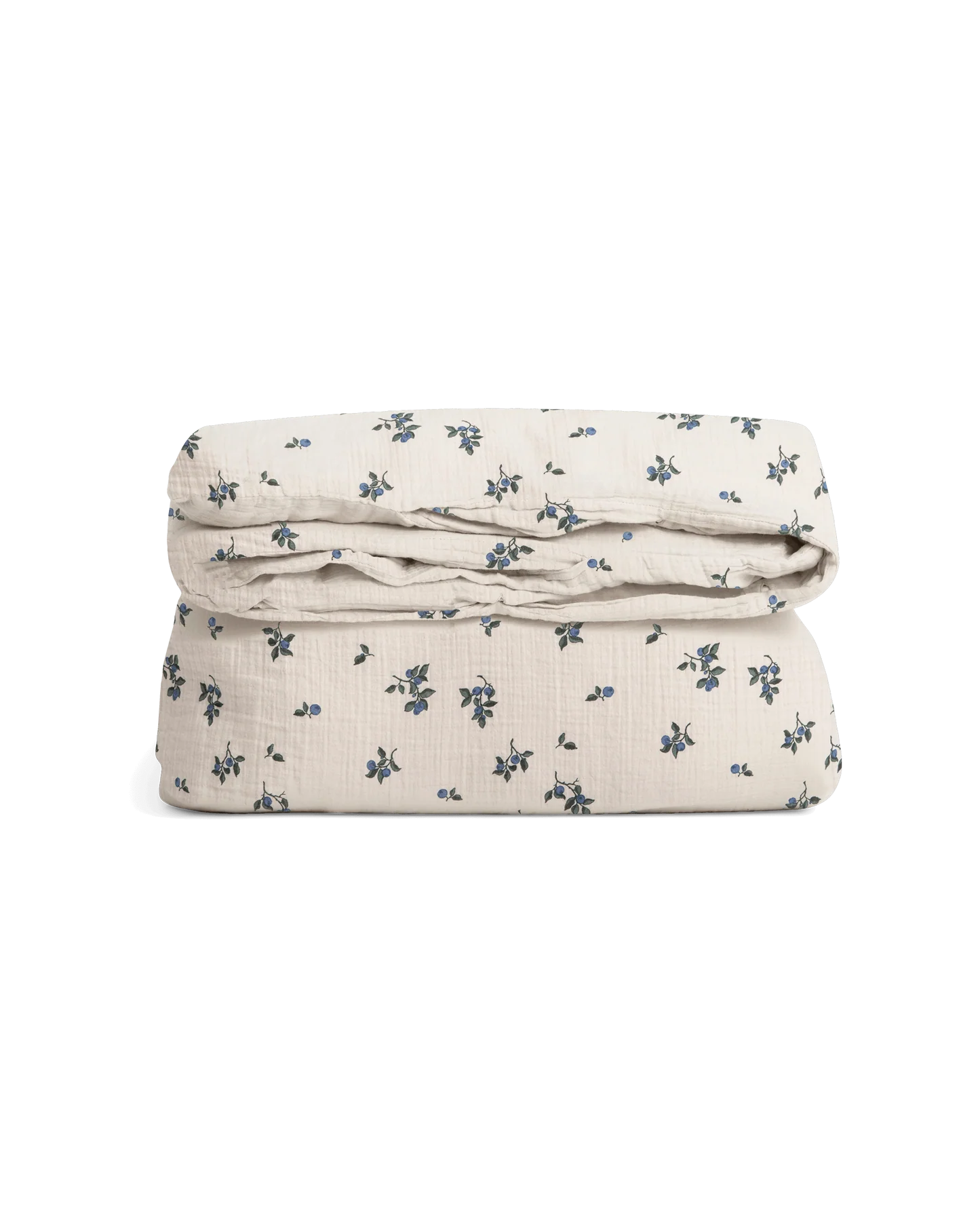 Muslin Duvet Cover Blueberry