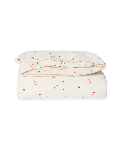 Seersucker Duvet Cover Poppy