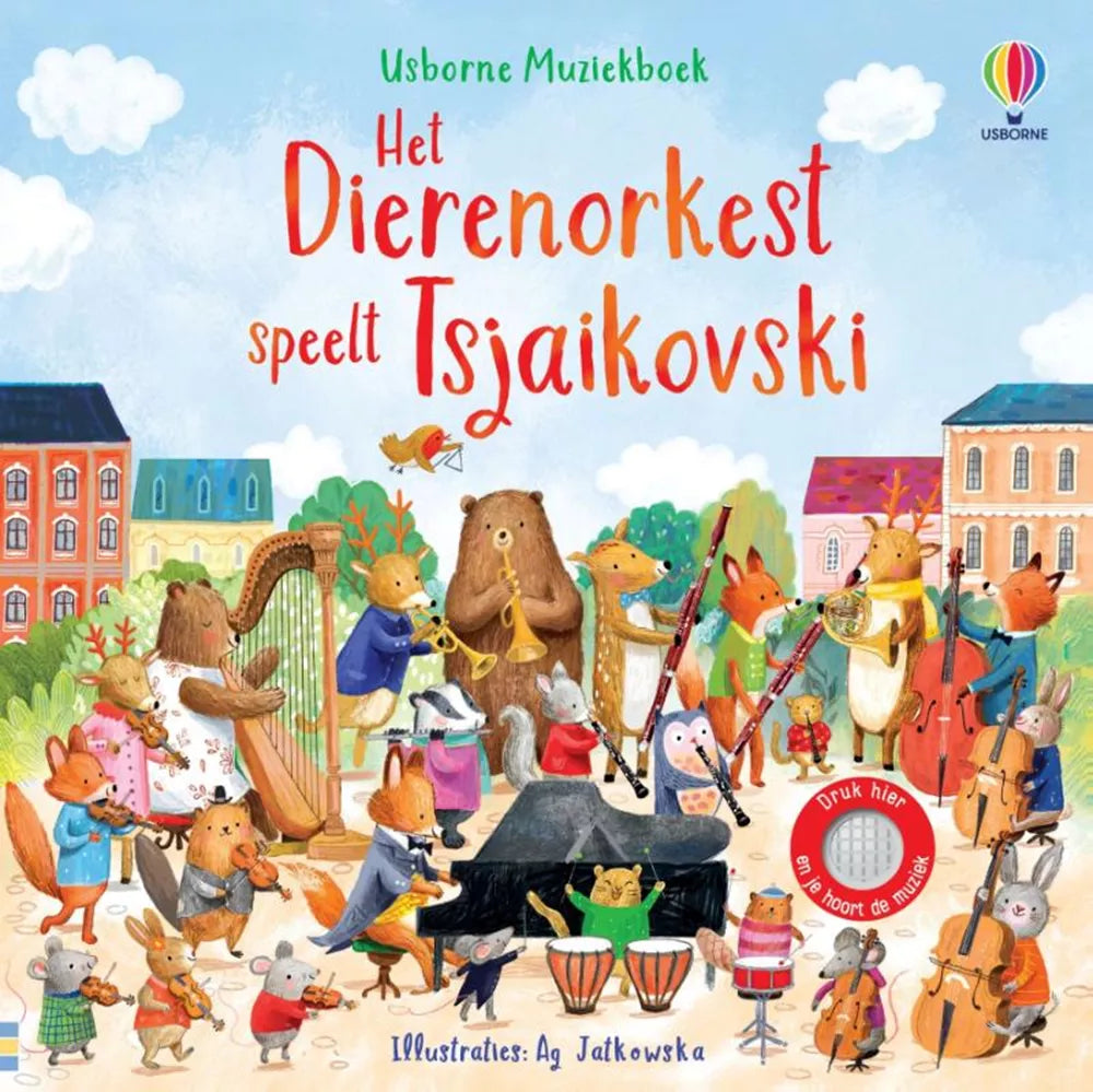 Gelduidenboek: Het dierenorkest speelt Tsjaikovski