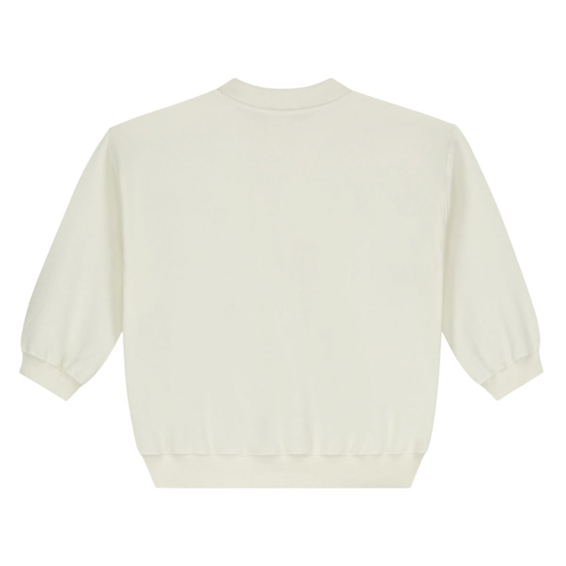 Baby Dropped Shoulder Sweater Cream