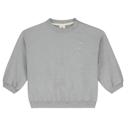 Dropped Shoulder Sweater Grey Melange