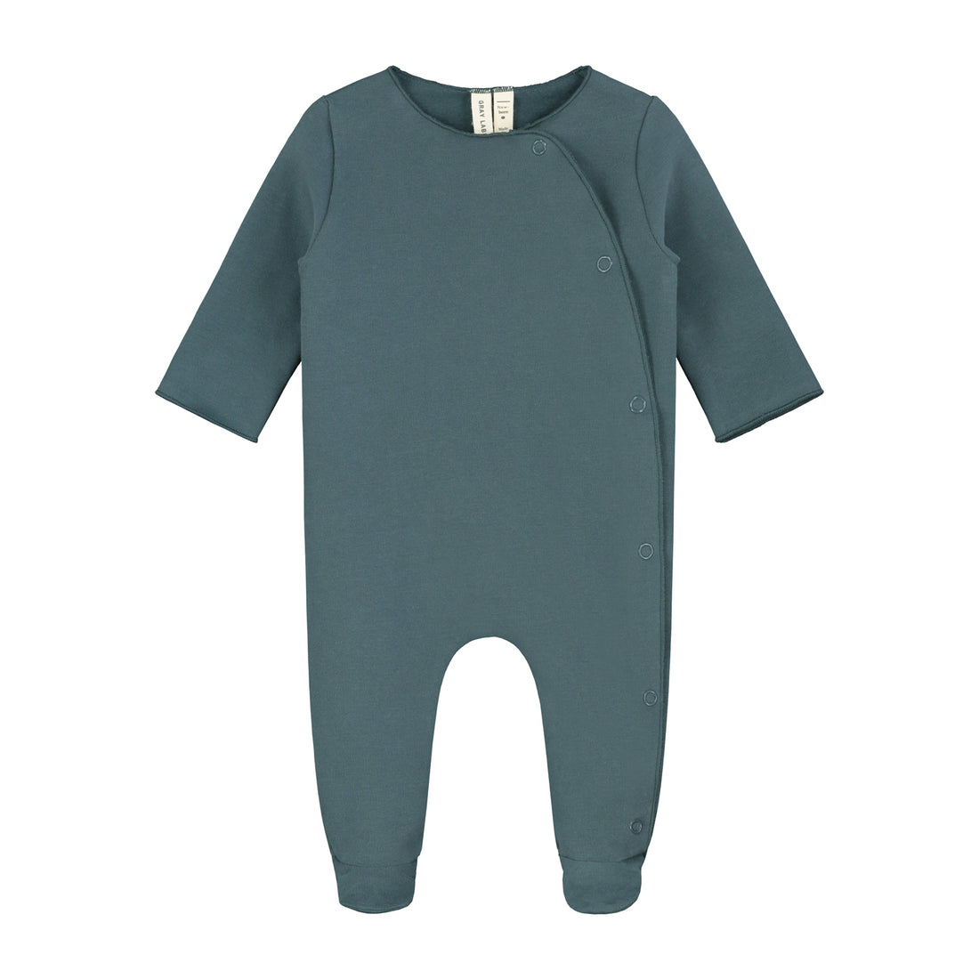 Newborn Babypakje Met Voetjes Blue Grey