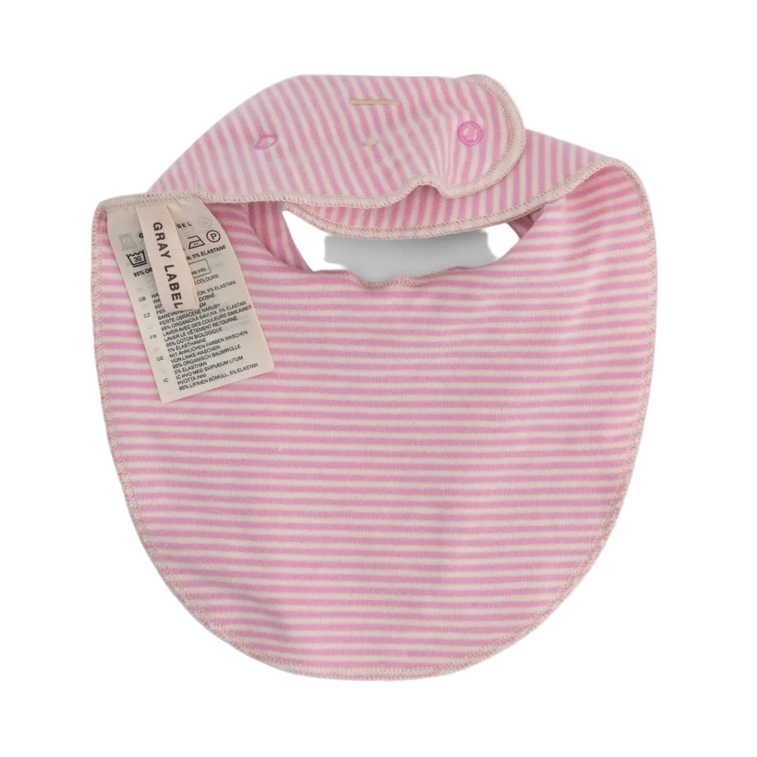 Baby Bib Bubblegum Cream