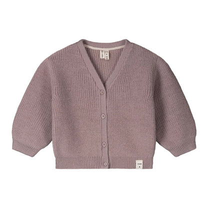 Baby Knitted Cardigan Berry