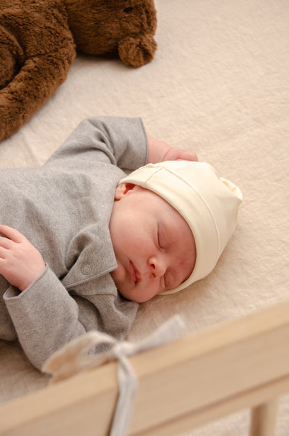 Newborn Babypakje Met Voetjes Grey Melange