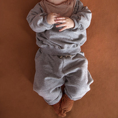 Baby Broekje Grey Melange