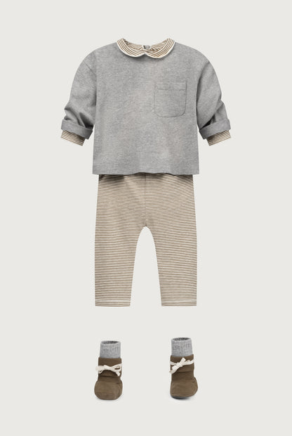 Romper Met Kraag Cream
