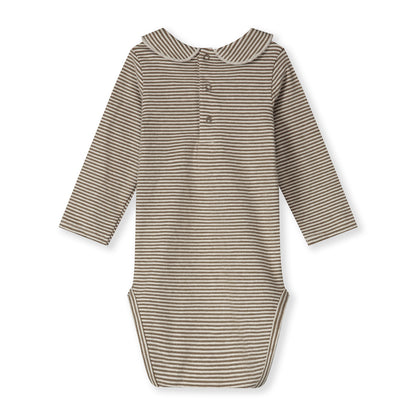Romper Met Kraag Cream