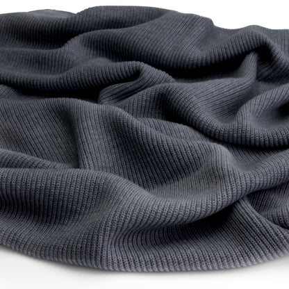 Georgia Merino Blanket Charcoal