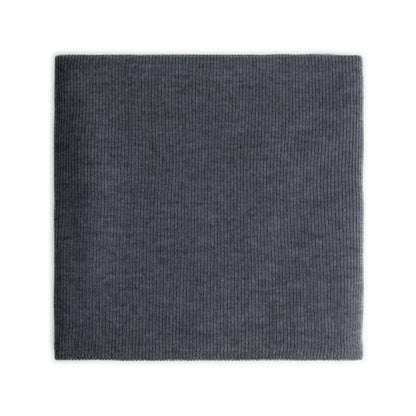 Hazel Merino Baby Blanket Charcoal