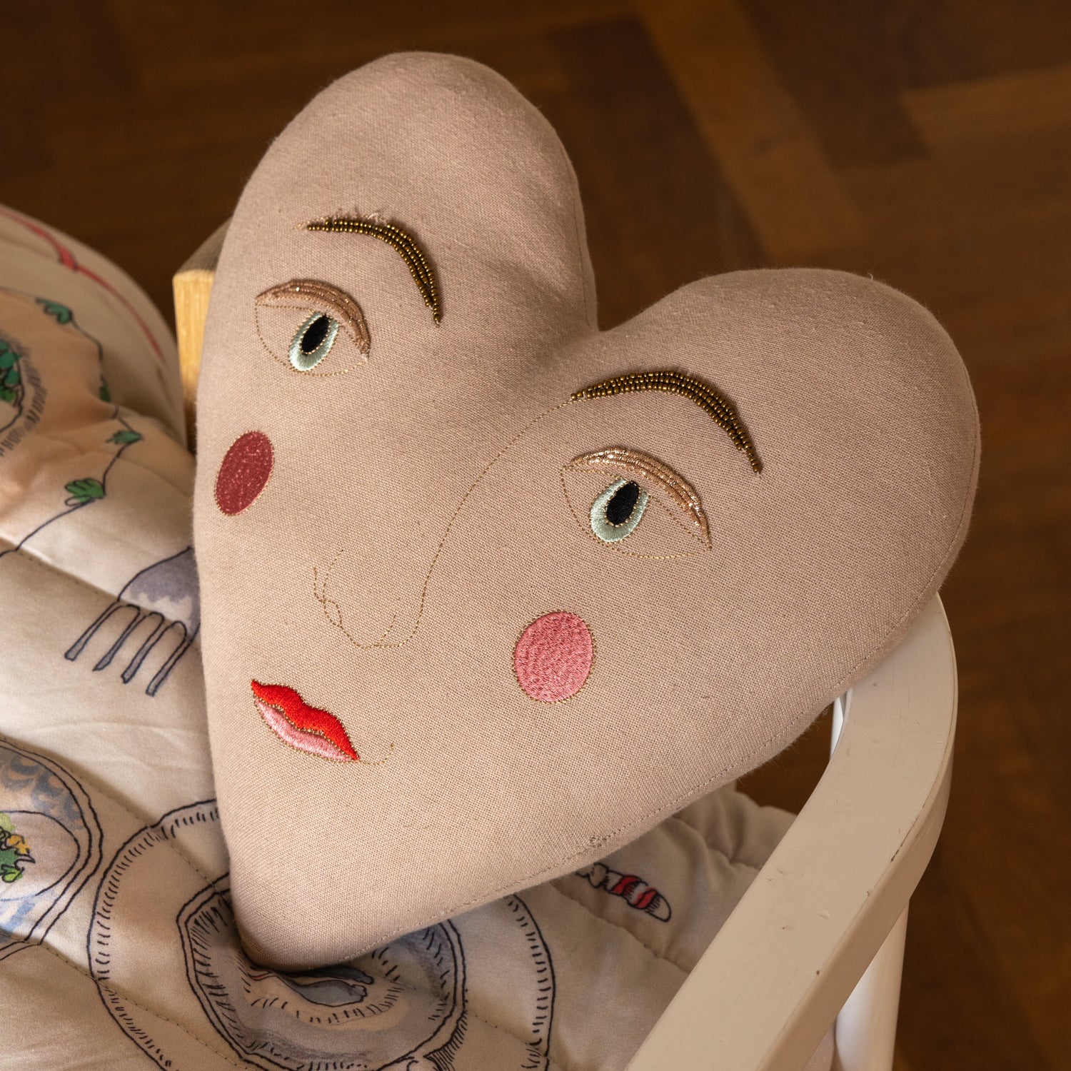Handsome Heart Pillow