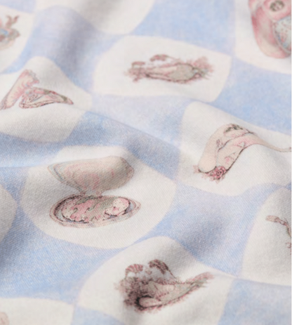 Harlequin de la Mer Baby Muslin