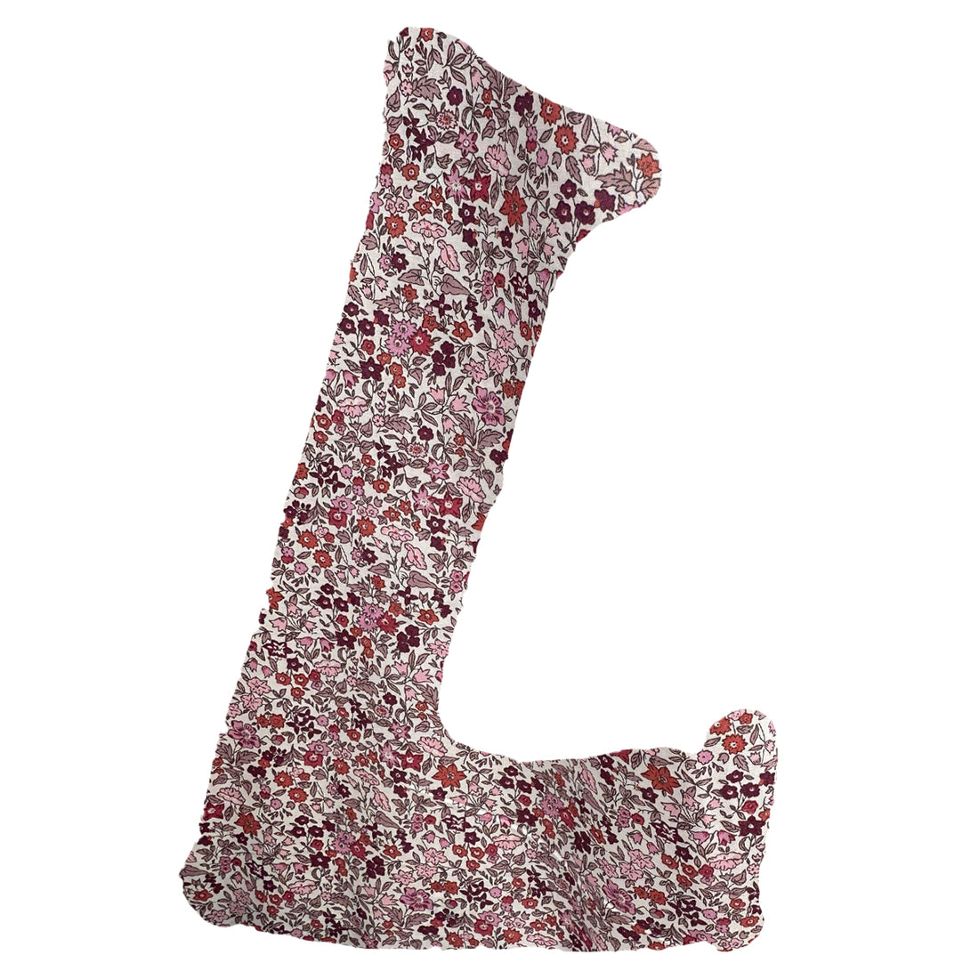 Fabric Letter Baobab Rose