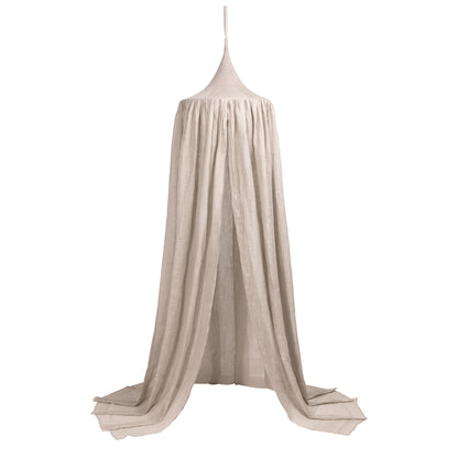 Linen Bed Canopy - Naturel