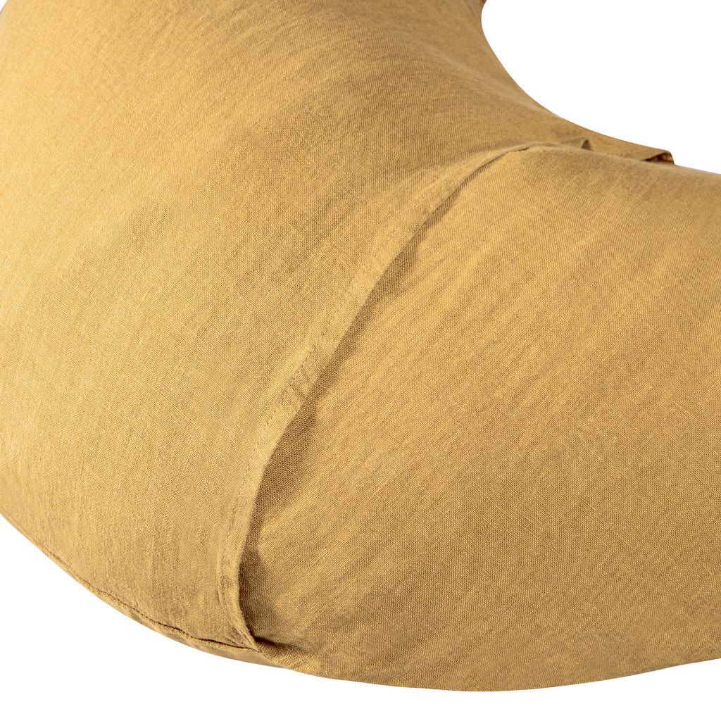 Linen Nursing Pillow Cover Dore