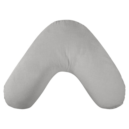 Linen Nursing Pillow French Grey