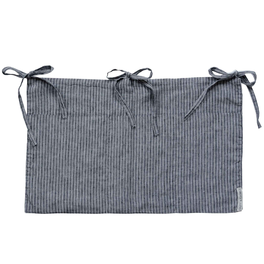 Linen Bed Pocket Stripe