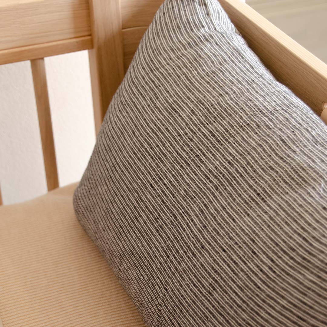 Linen Cushion Cover Stripe 30x40