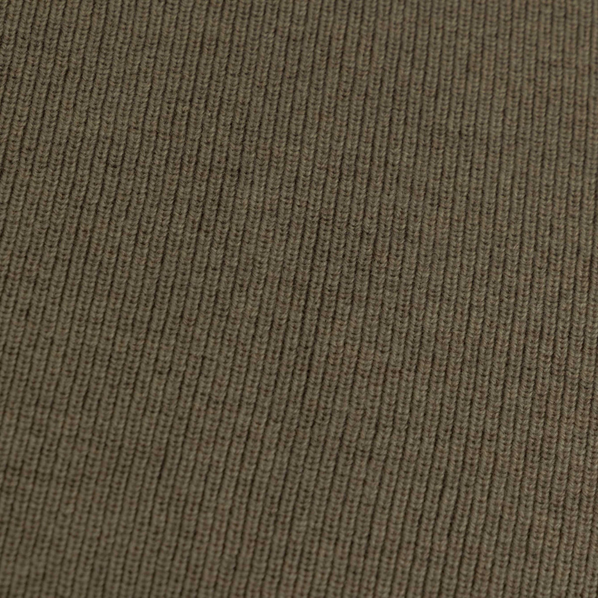 Hazel Merino Baby Blanket in Mosswood – detail of the wool fabric texture