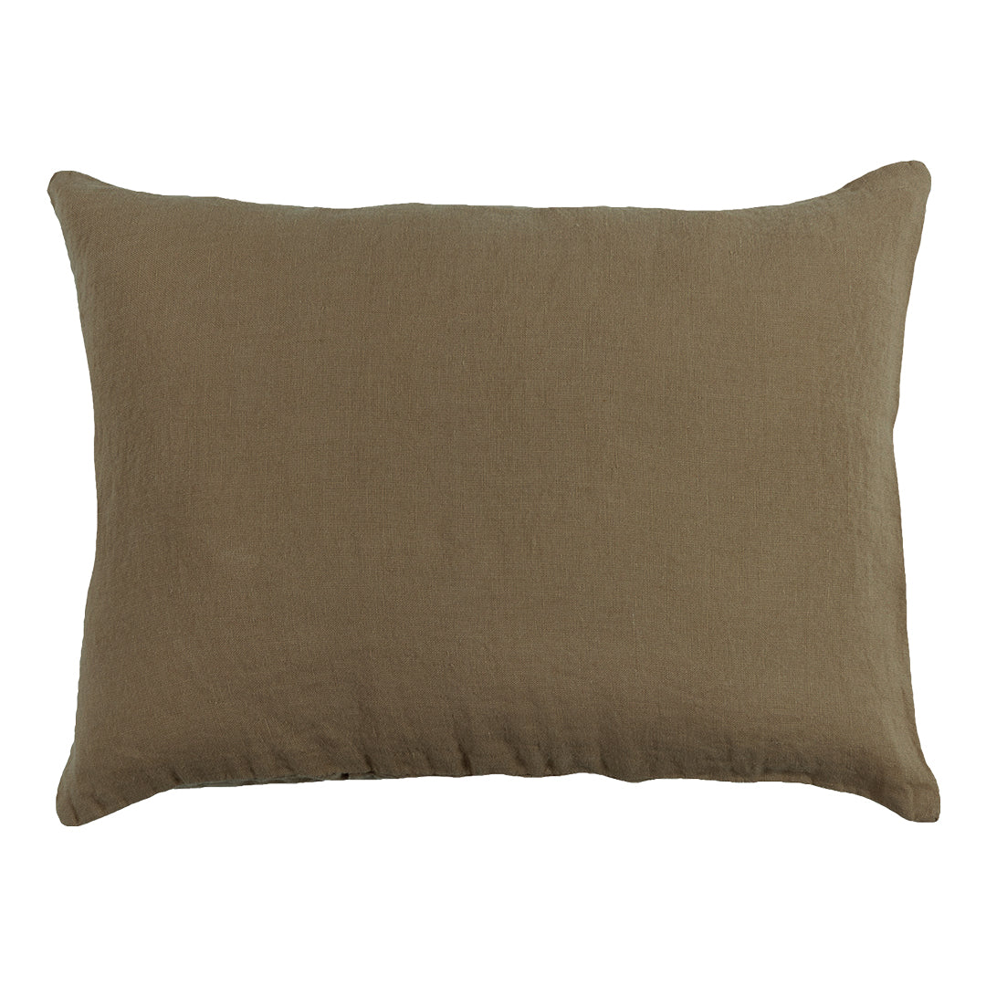 Linen Pillow Cover Mosswood