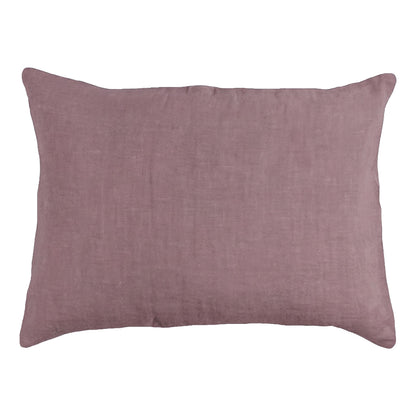 Linen Pillow Cover Plum