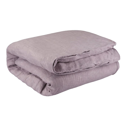 Linen Duvet Cover Dusty Lilac