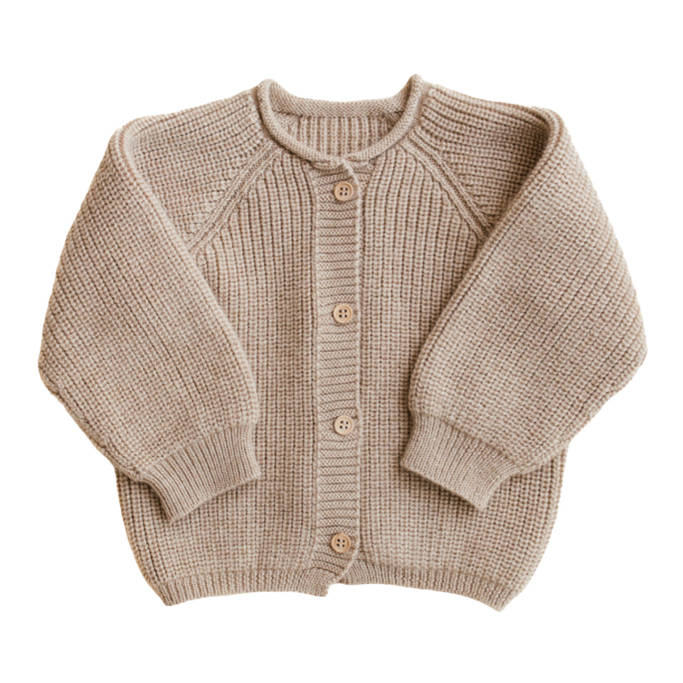 Baby Cardigan Sand