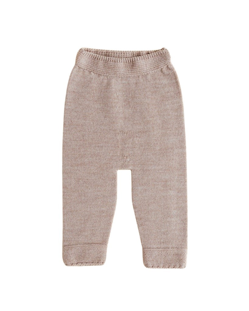 Hvid Guido Pants Sand – merino wool pants