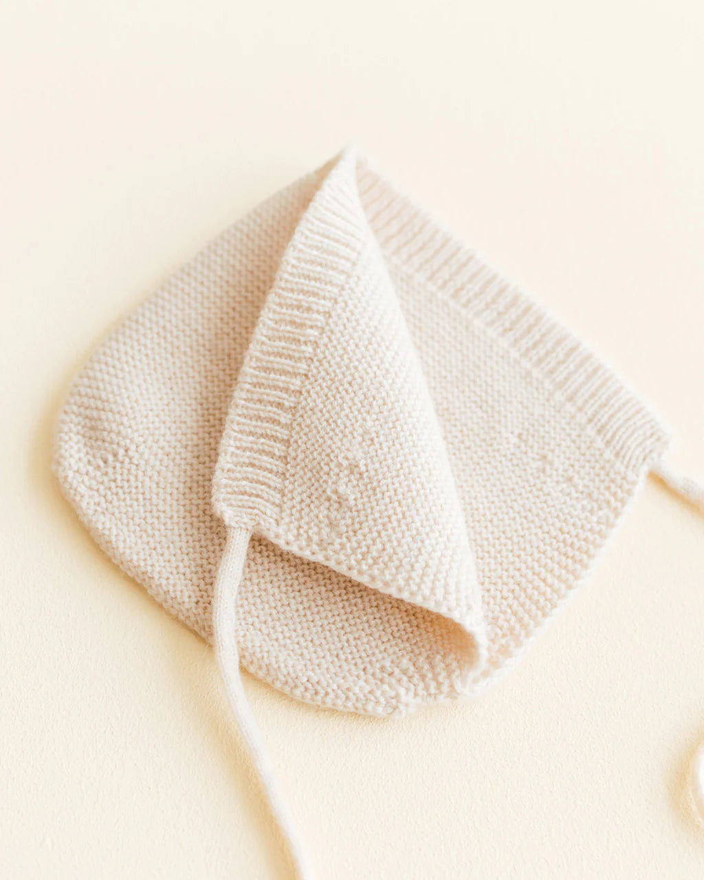 Dolly Merinowol Babymutsje Off WHite