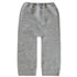 Gray knitted baby leggings
