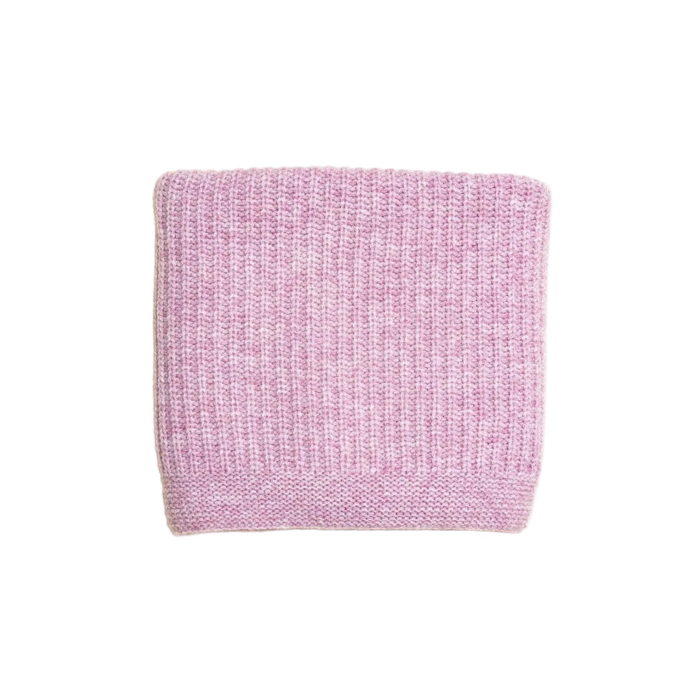 Hvid Kiki Blanket Cotton Candy – merino lambswool baby blanket