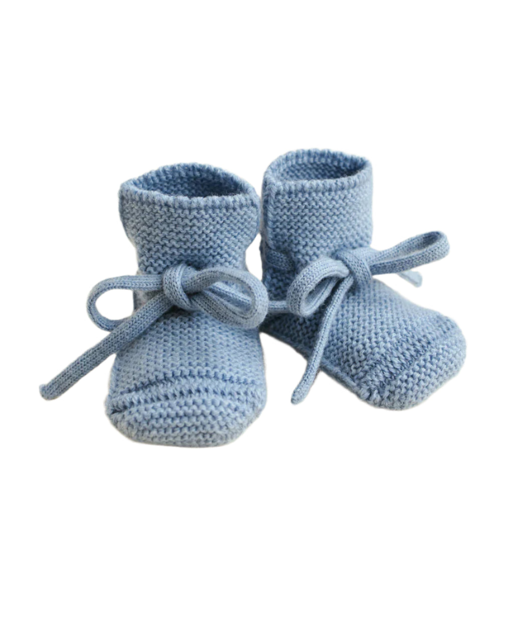 Merinowol Baby Slofjes Licht blauw 