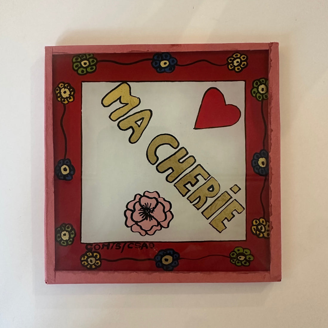 Ma Cheri Pink Painting - Mini