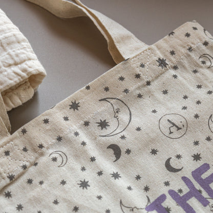 Iconic Canvas Bag Bonjour Small